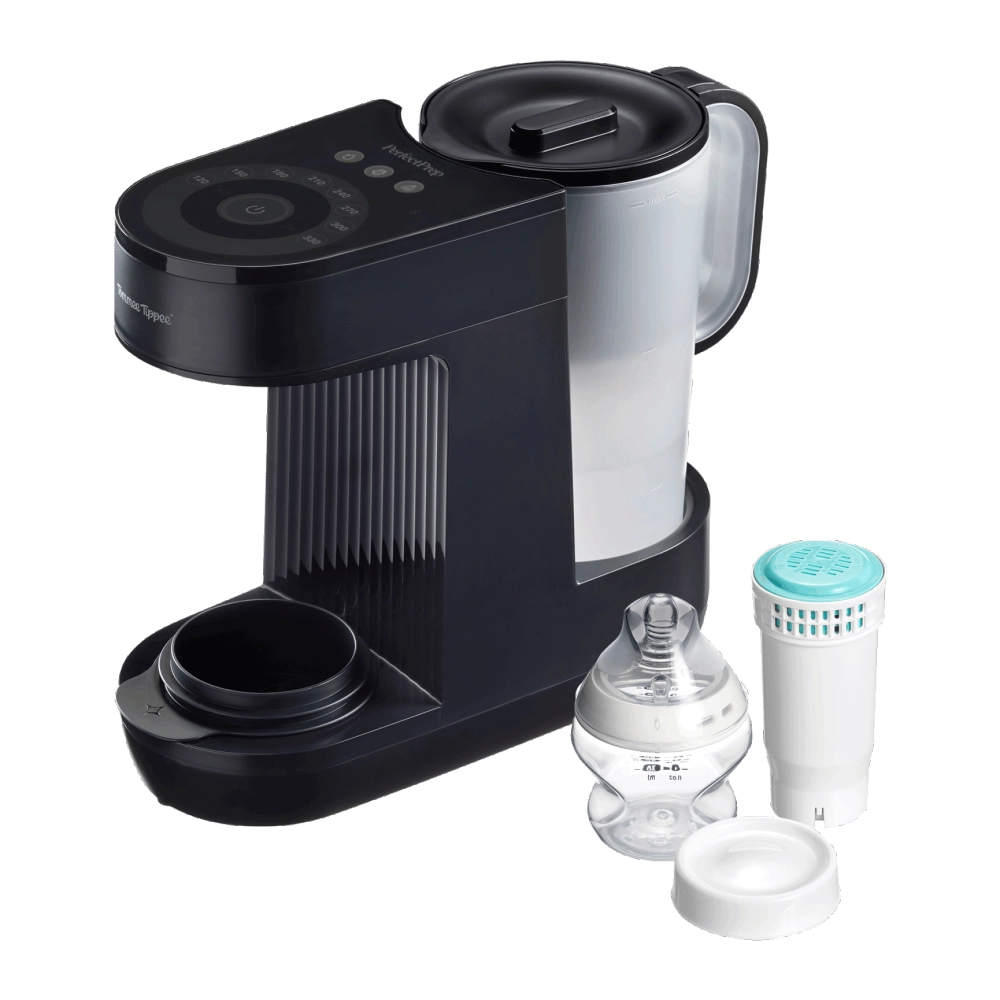 Tommee Tippee Perfect Prep přístroj na přípravu kojeneckého mléka, černý