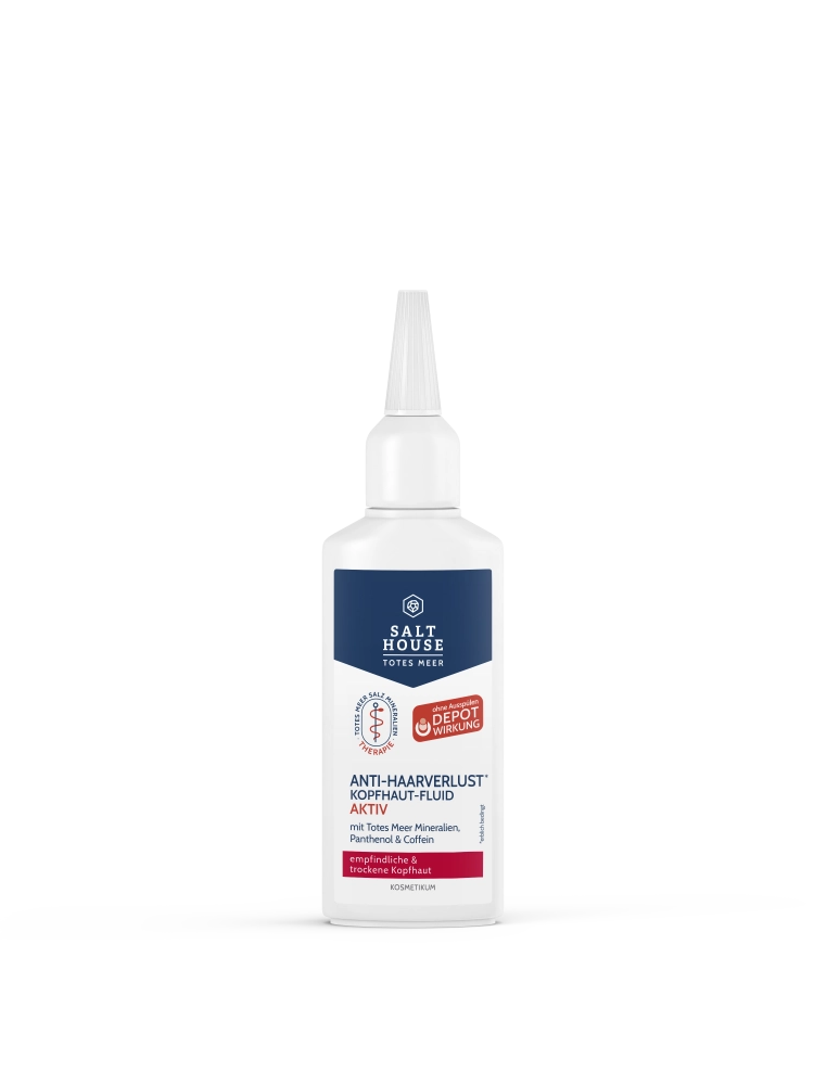 Salt House Aktivní fluid na pokožku hlavy proti vypadávání vlasů, 75 ml