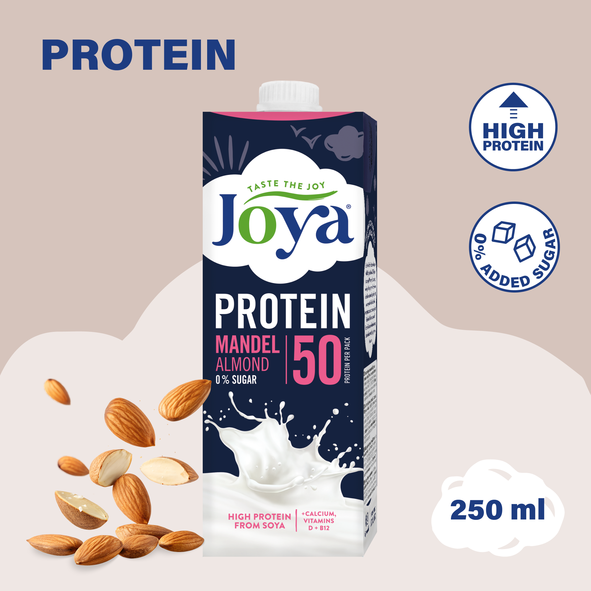 JOYA PROTEIN Mandlový nápoj bez cukru (1 l)