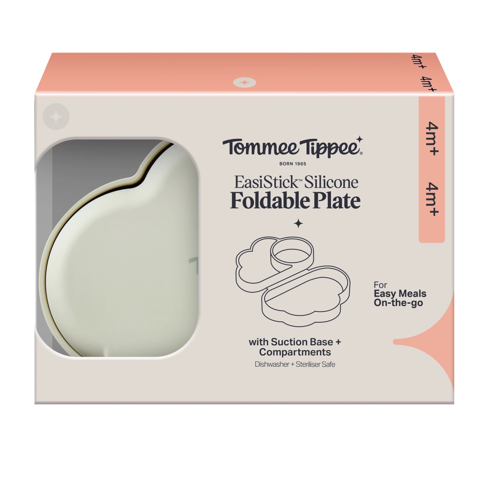 Tommee Tippee Silikonový svačinový box, zelený