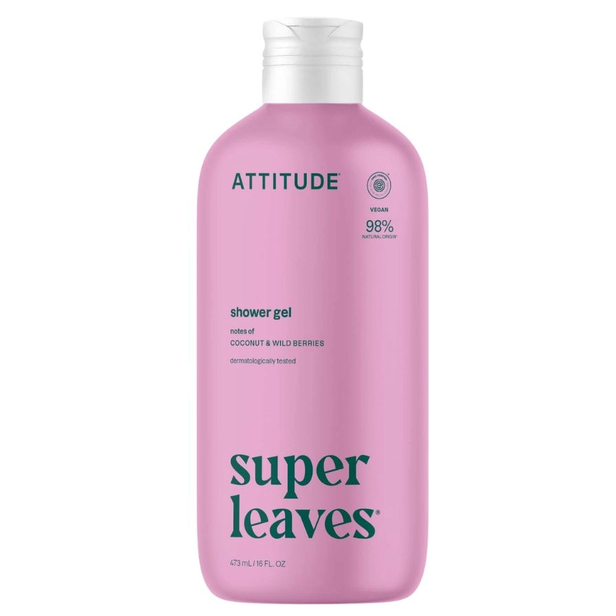 Sprchový gel ATTITUDE Super leaves - kokos a lesní plody 473 ml