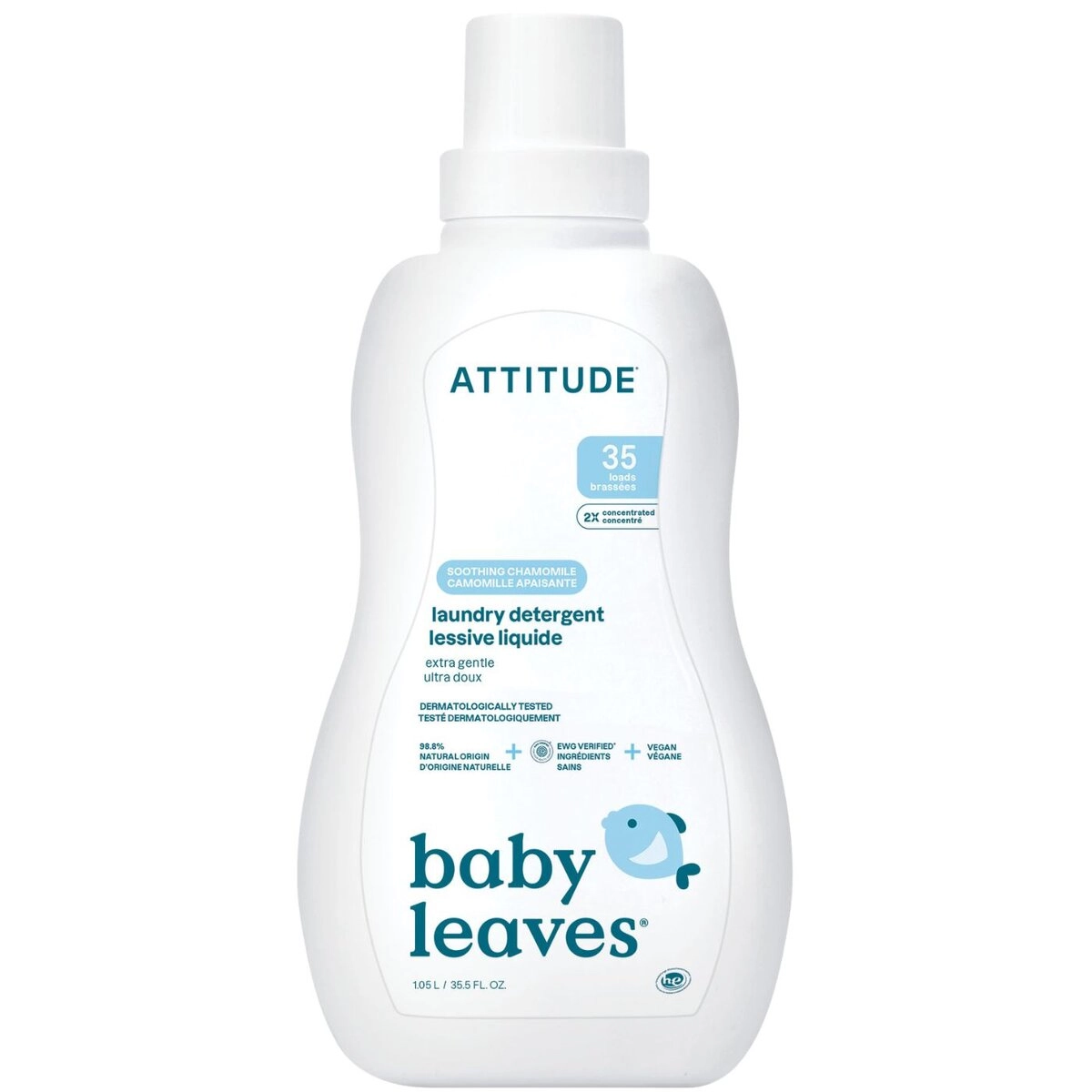 Prací gel pro děti ATTITUDE s vůní heřmánku 1040 ml (35 pracích dávek)