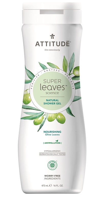 Sprchový gel ATTITUDE Super leaves - hruška a amber 473 ml