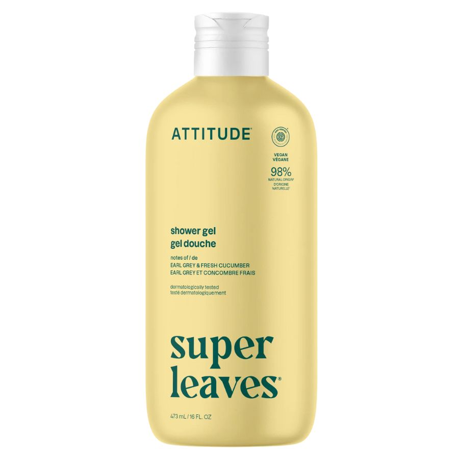 Sprchový gel ATTITUDE Super leaves - Earl Grey a okurka 473 ml