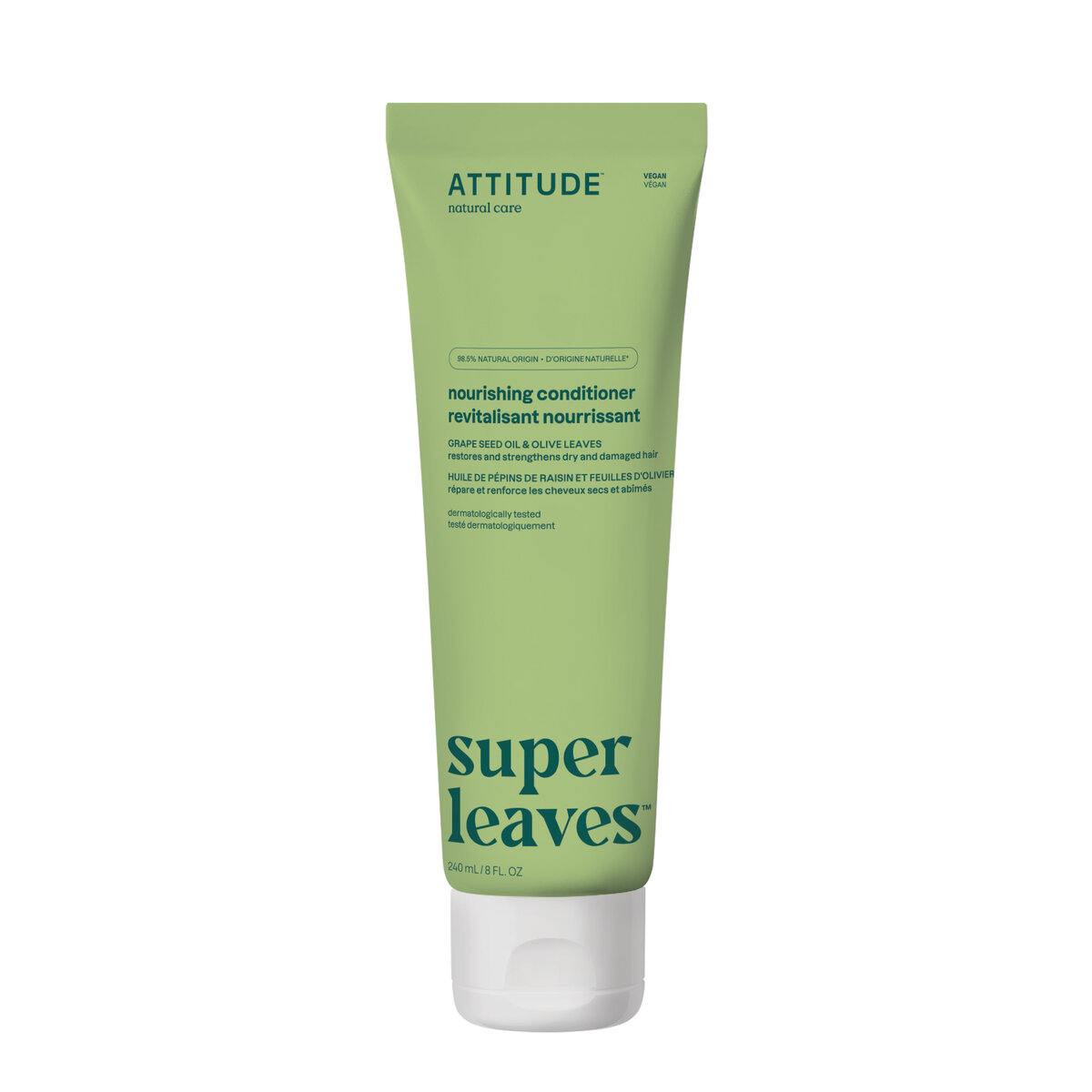 Levně Přírodní kondicionér ATTITUDE Super leaves vyživující - hroznový olej a olivové listy 240 ml