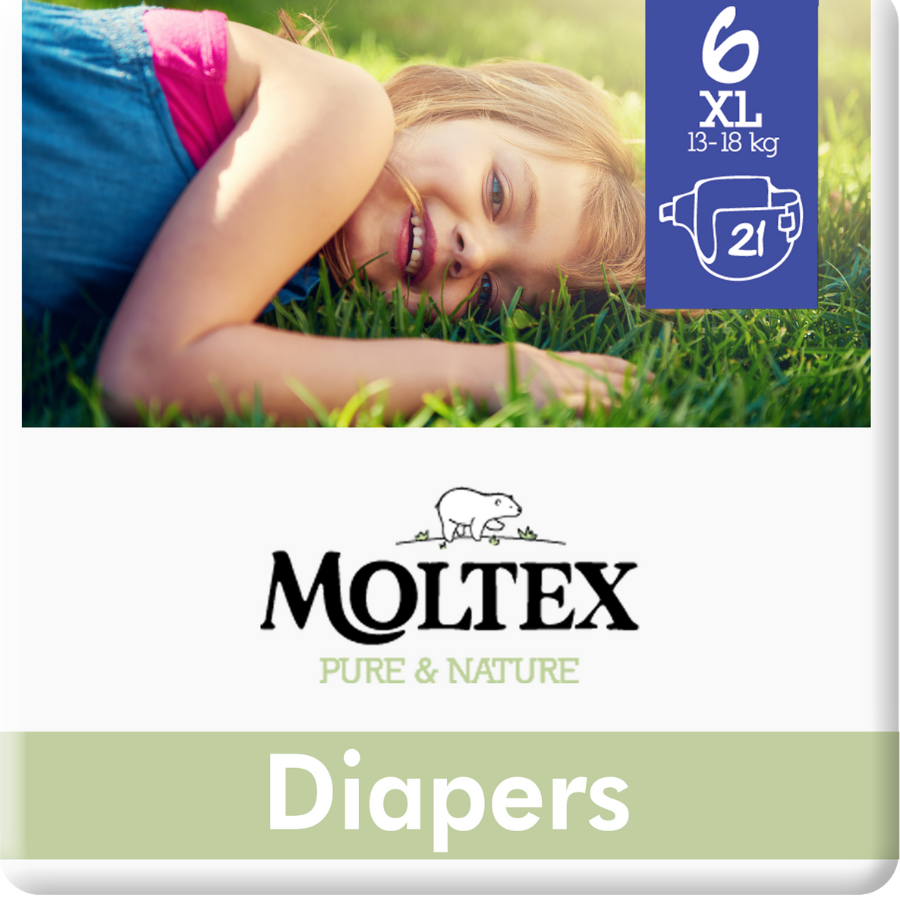 Plenky Moltex Pure & Nature XL 13-18 kg (21 ks)