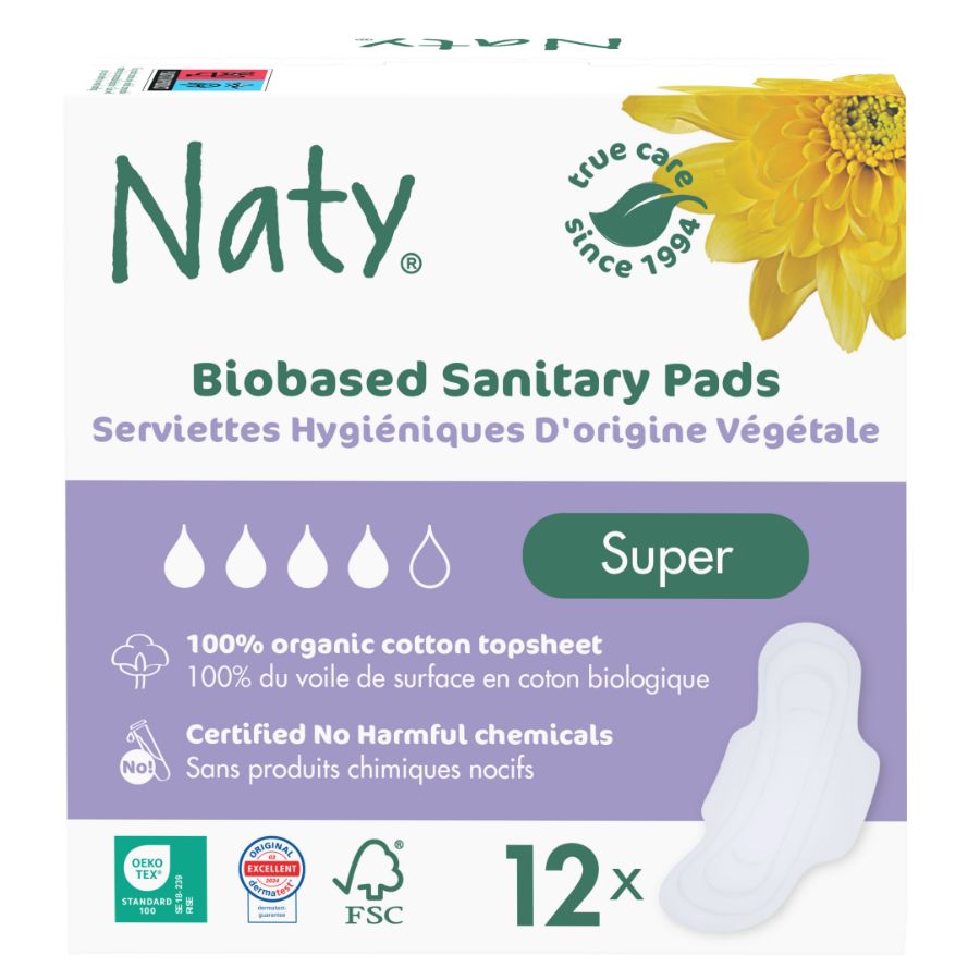 Levně Dámské vložky Naty (12 ks) - super