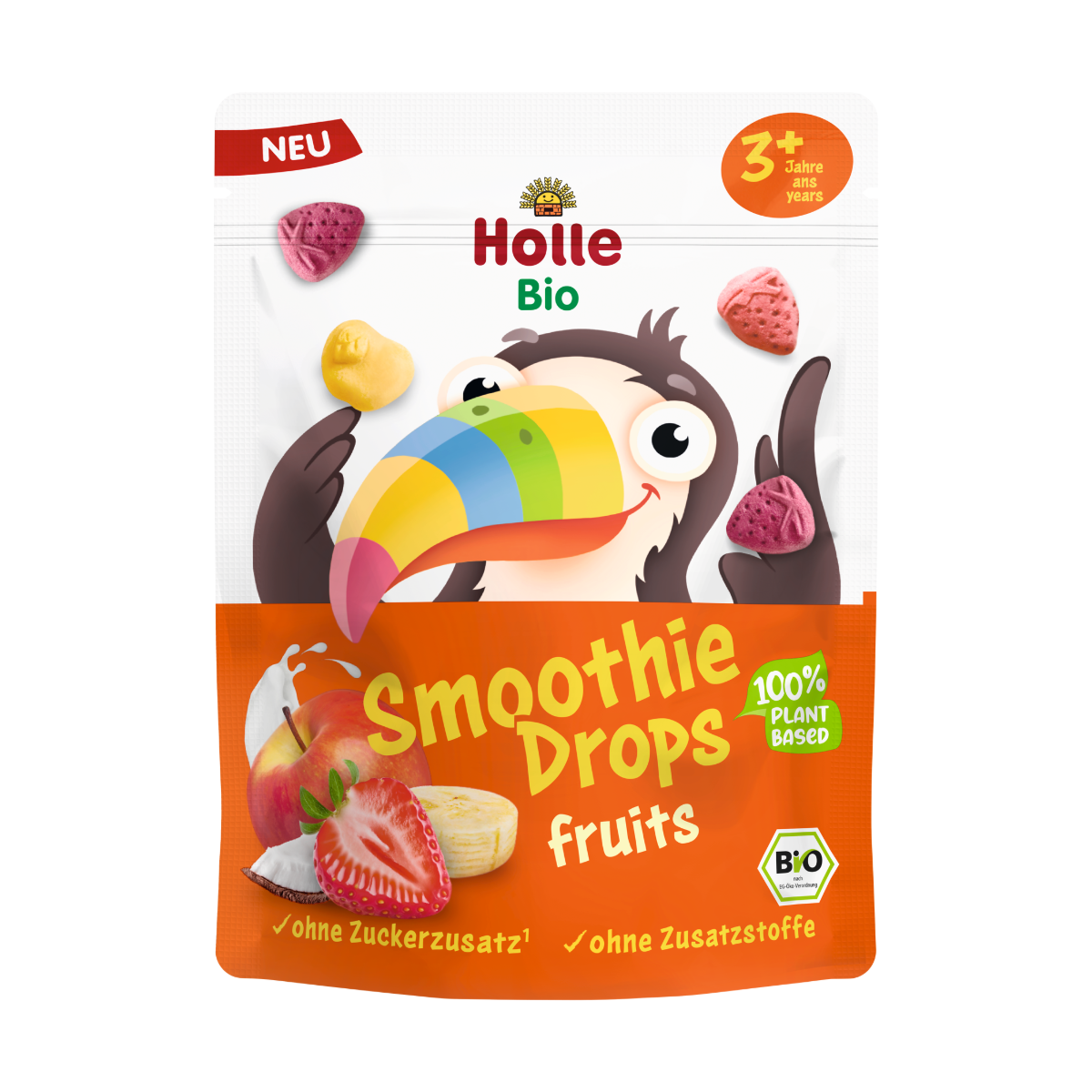 Holle Bio Smoothie Drops - ovocné smoothie kousky (15 g)