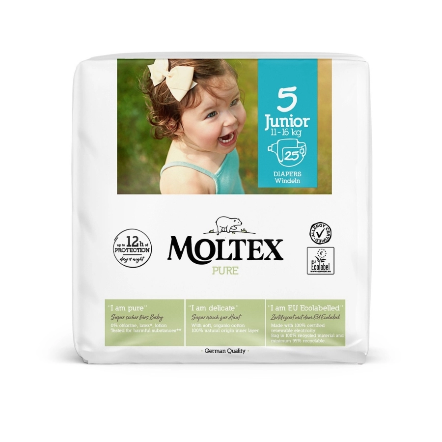 Plenky Moltex Pure Junior 11-16 kg (25 ks)