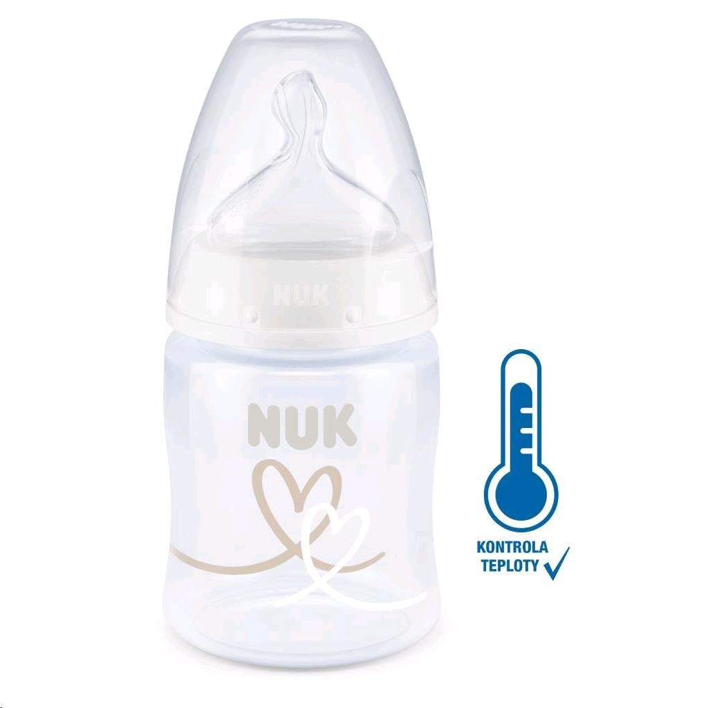 Nuk First Choice Temperature Control bílá 150 ml