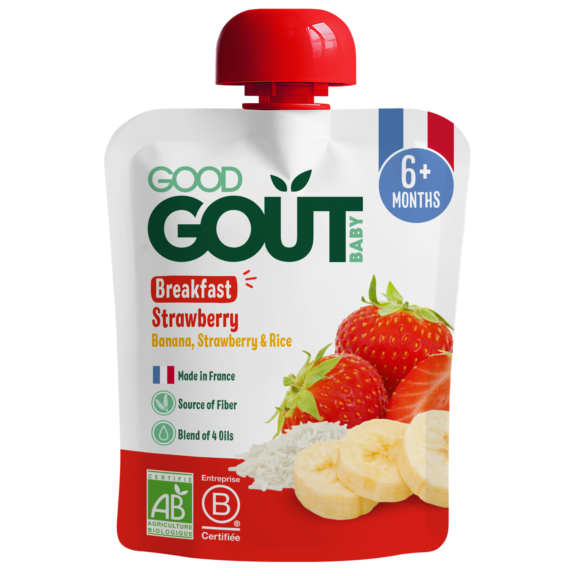Good Gout BIO Jahodová snídaně (70 g)