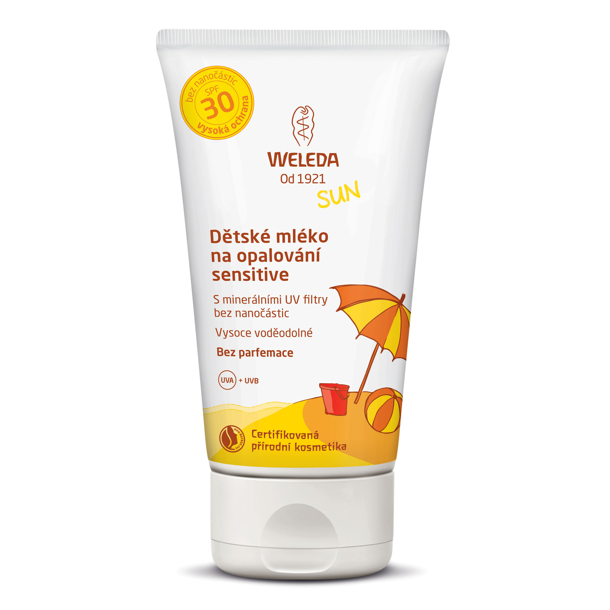 Weleda Dětské mléko na opalování SPF30 sensitive (150 ml)