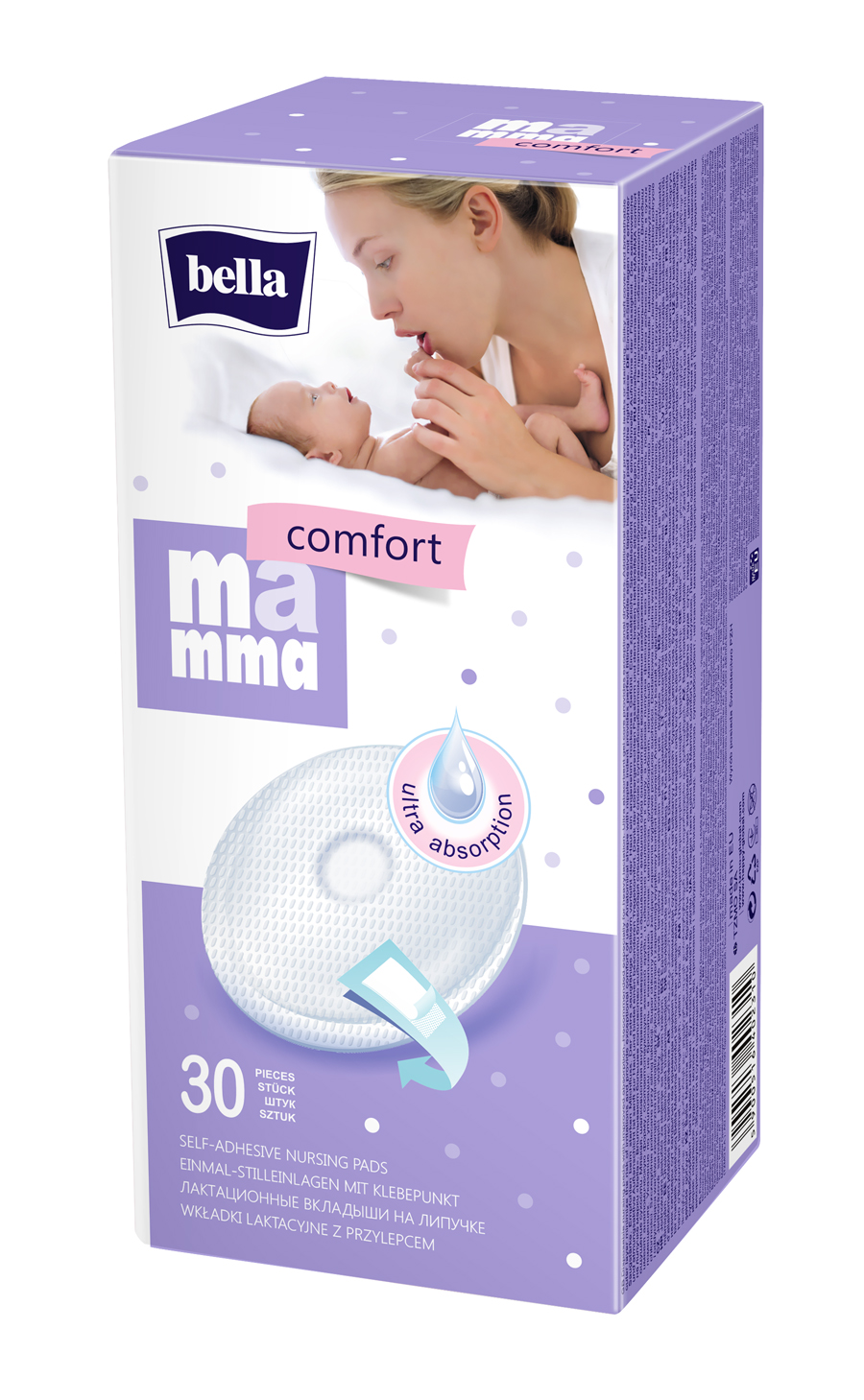 Bella Mamma Prsní vložky Comfort (30 ks)