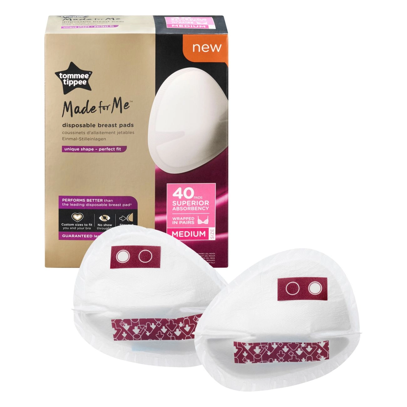 Tommee Tippee Vložky Do Podprsenky M, 40 ks
