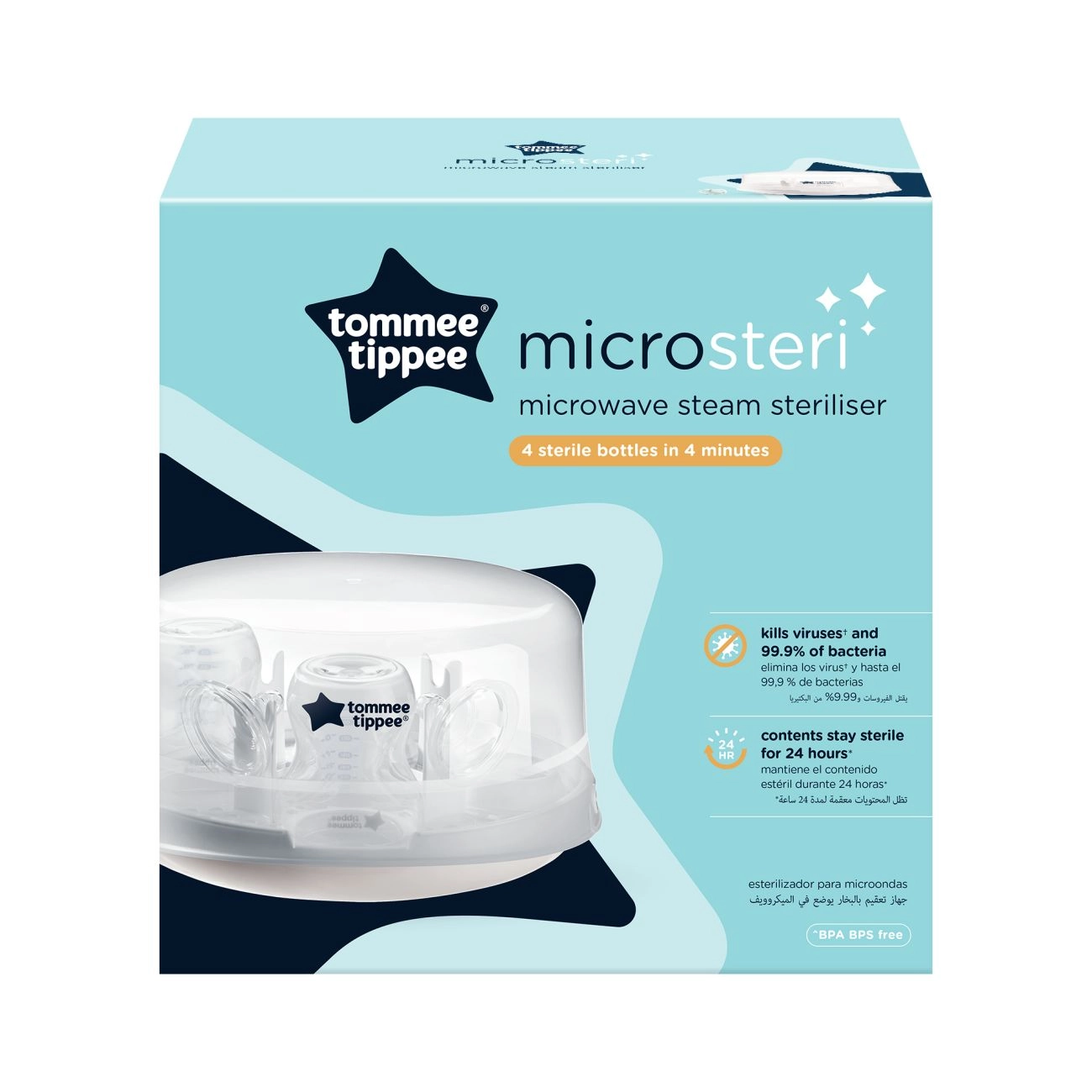 Tommee Tippee CTN Parní Sterilizátor Do Mikrovlnné Trouby