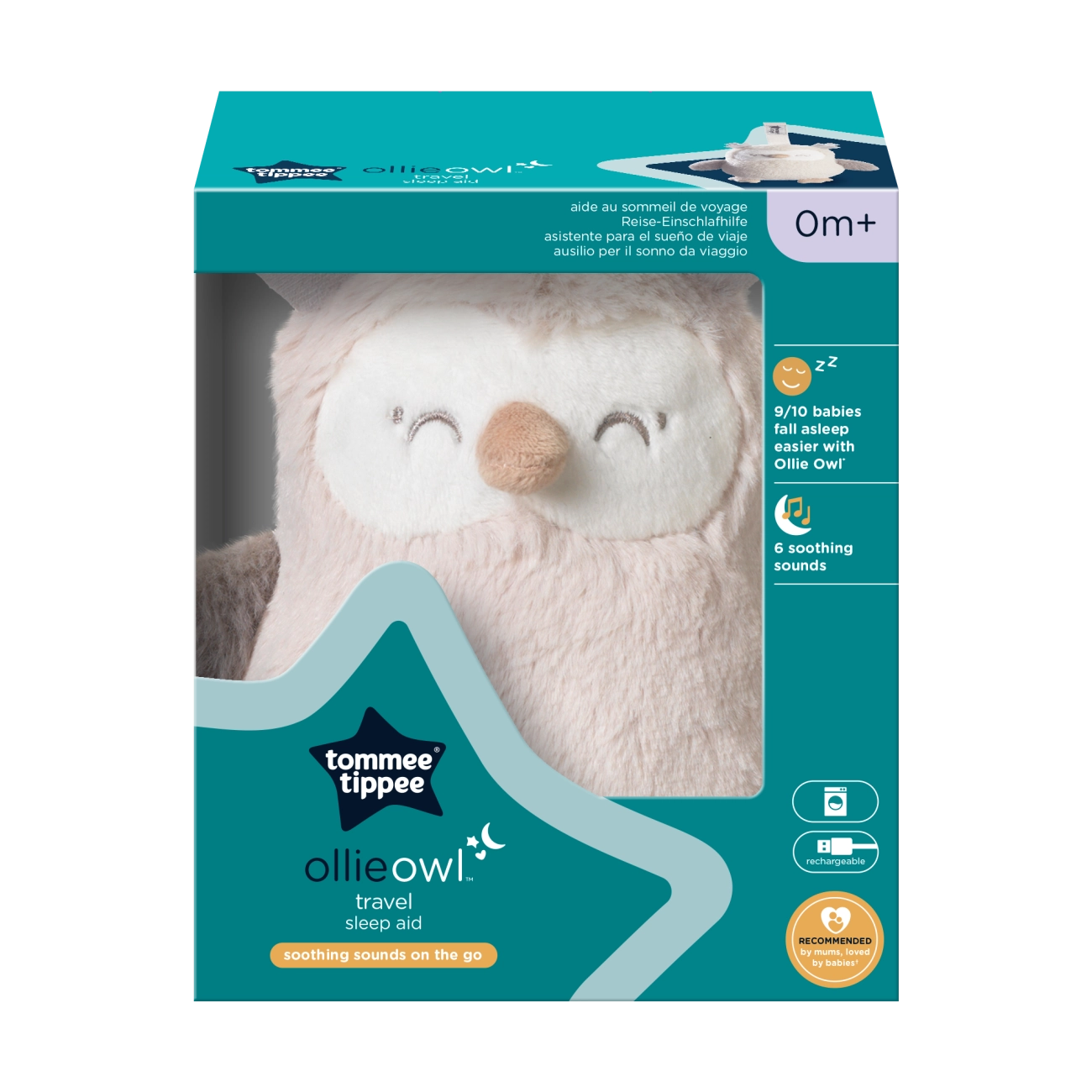 Tommee Tippee Grofriend Závěsná hračka s Hudbou, Ollie the Owl