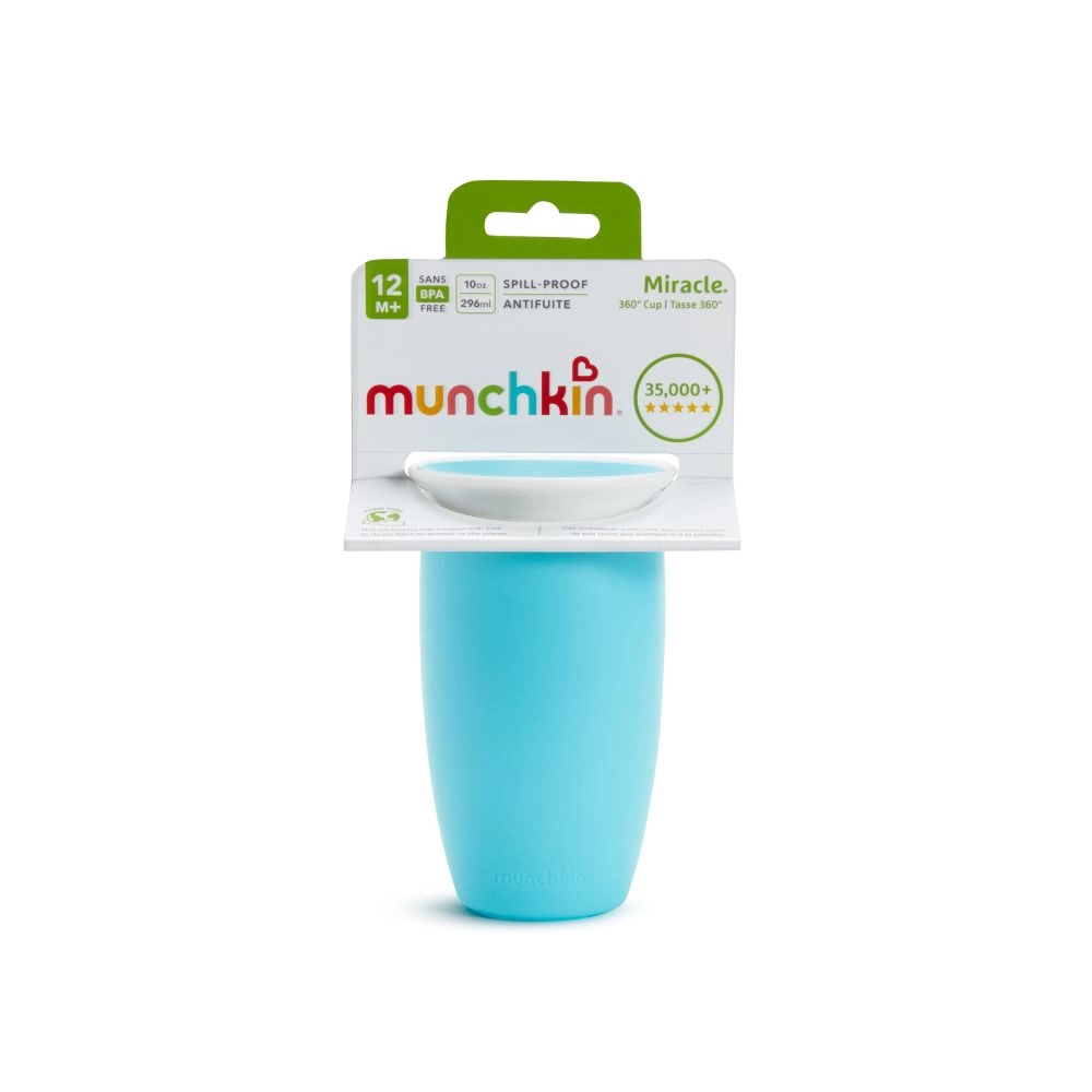 Munchkin Miracle 360° netekoucí hrneček modrý, 12m+ (296 ml)