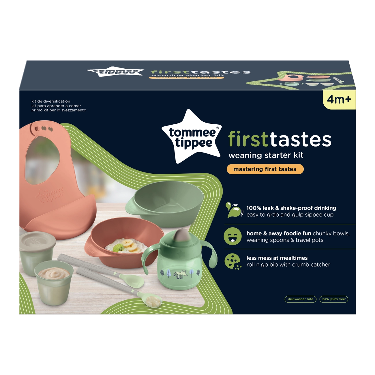 Tommee Tippee Sada na krmení (8 ks), 4 m+