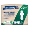 VUOKKOSET BIO Noční vložky s křidélky Night Wings (9 ks)