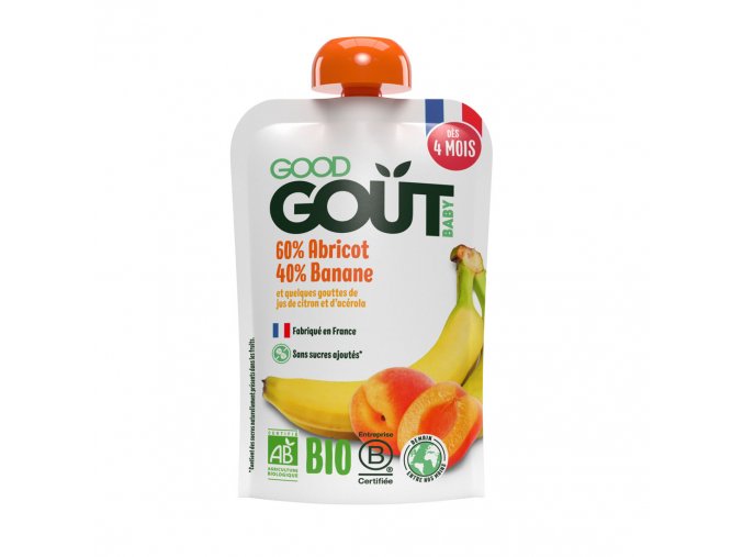 Good Goût Banane Abricot 120g - dès 4 mois 