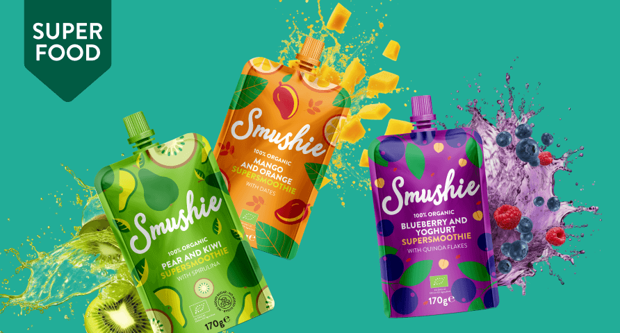 Smushie: Új társ az iskolába, a munkába és az edzőterembe!