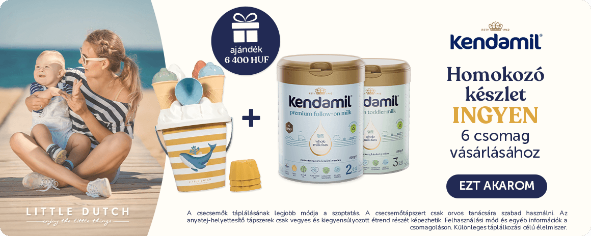 Homokozó készlet INGYEN a Kendamilhoz