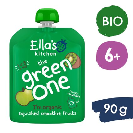 Ella's Kitchen BIO GREEN ONE Kivi almával és banánnal (90 g)