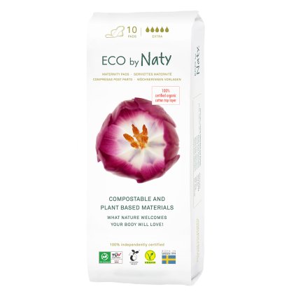Eco by Naty Női szülés utáni kismama betétek ÖKO (10 db)