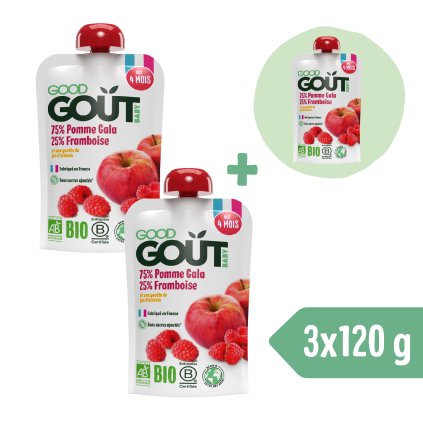 2+1 INGYEN: Good Gout BIO Alma málnával (120 g)