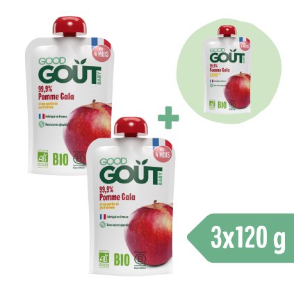 2+1 INGYEN: Good Gout BIO Gála alma (120 g)