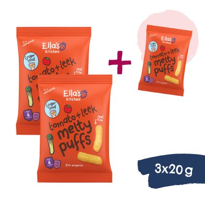 2+1 INGYEN: Ella's Kitchen BIO Paradicsomos-póréhagymás chips (20 g)