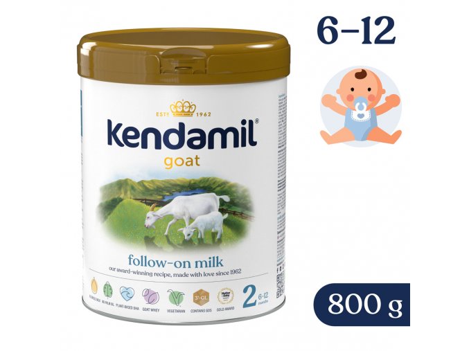 Kendamil Kecsketej alapú tápszer 2 (800 g)