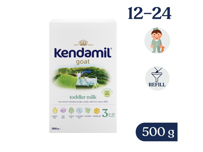 Kendamil 3 kecsketej alapú tápszer (500 g)