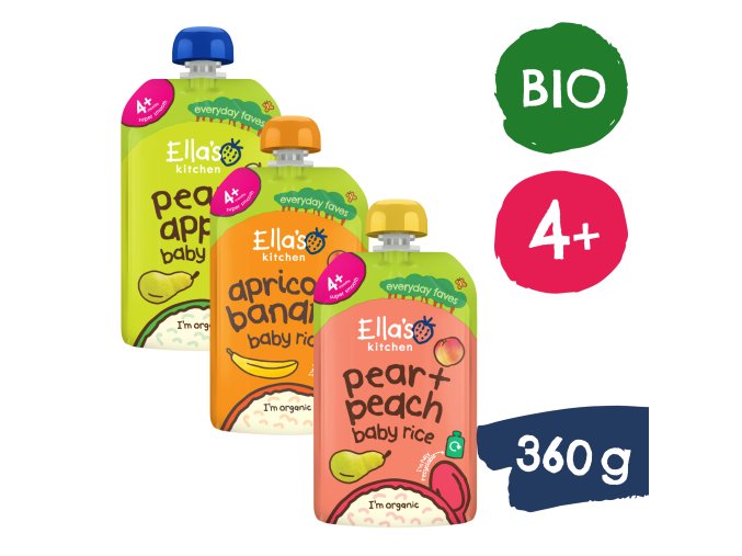 Ella’s Kitchen BIO Rizs csomag (360 g)