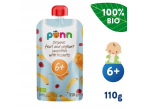 UNI Salvest Ponn BIO Ovocne smoothie s jogurtem a susenkami 110g 4740073072981