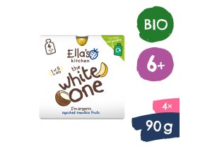 Ella's Kitchen BIO White One Gyümölcspüré dinny (4 × 90 g)