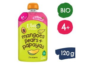 Ella's Kitchen BIO Mangó, körte és papaya (120 g)