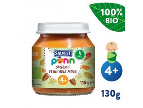 SALVEST Põnn BIO Zöldségpüré (130 g)