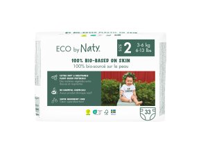 Eco by Naty Mini 3–6 kg (33 db), öko pelenka
