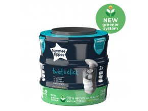 Tommee Tippee CTN Twist & Click cserepatronok (3 db)