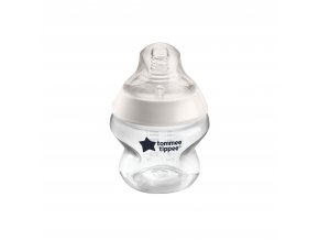 Tommee Tippee Anti-colic lassú áramlású cumisüveg, 0 m+ (150 ml)