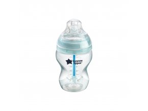 Tommee Tippee CTN Advanced Anti-colic lassú áramlású cumisüveg, 0 m+ (260 ml)