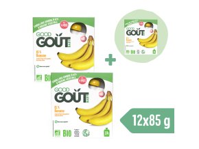 2+1 INGYEN: Good Gout BIO Banan (4x85 g)