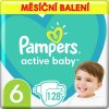 Pampers Active Baby Havi pelenkacsomag 6 mér. (128 db)