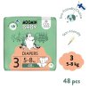 Moomin Baby 3 Midi 5–8 kg (48 db), ökopelenka