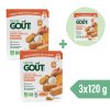 2+1 INGYEN: Good Gout BIO BLW Vörös lencse és sütőtök rudacskák (120 g)