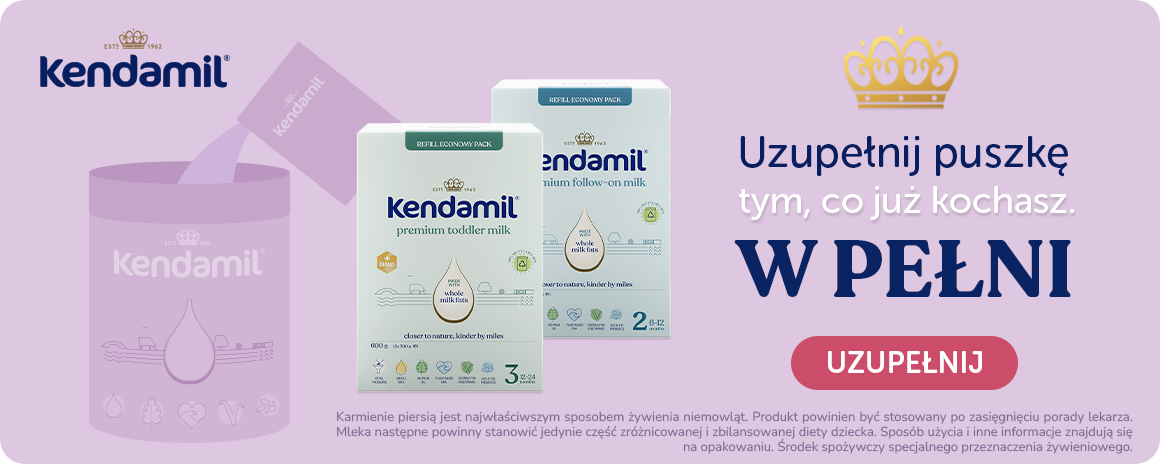 Edycja limitowana Kendamil w atrakcyjnej cenie