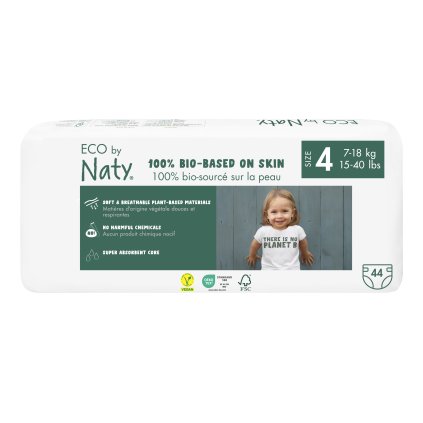 Eco by Naty Maxi 7–18 kg (44 szt), eko pieluszki