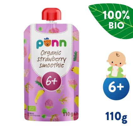 EN UNI Salvest Ponn BIO Ovocne pyre s malinami 110g 4740073071243