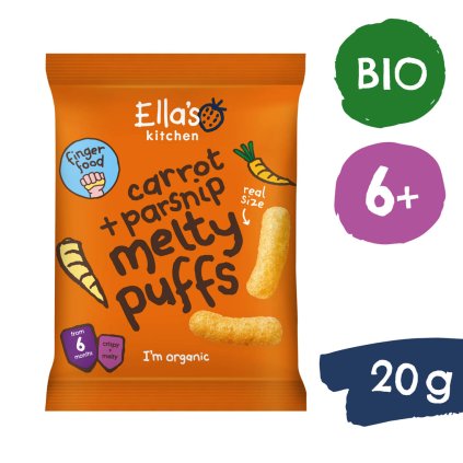 Ella's Kitchen BIO Chrupki marchewka i pasternak (20 g)